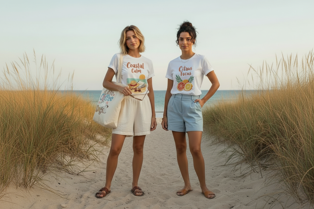 How to Style Your Summer Vibes Tees (3 Easy Looks)