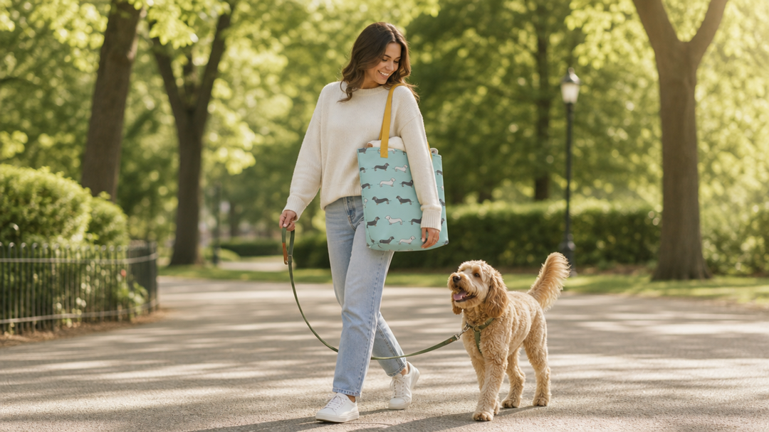 How to Stay Organised on Dog Walks (Without Overpacking)