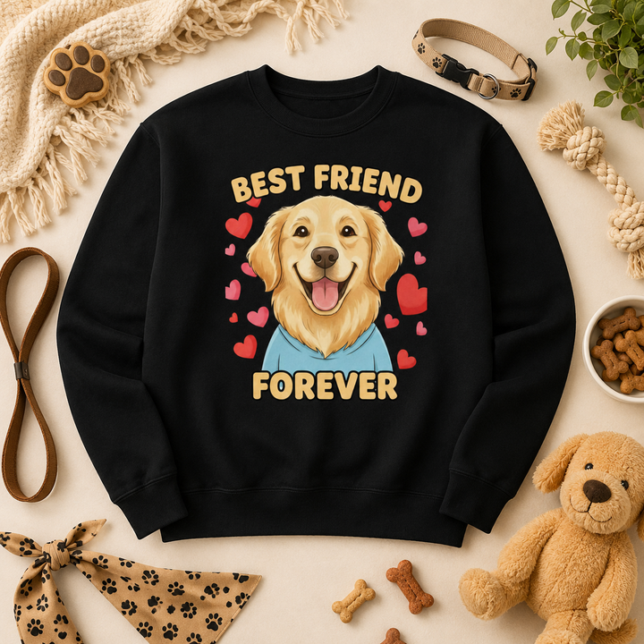 Best Friend Forever Sweatshirt | Dog Lover Gift