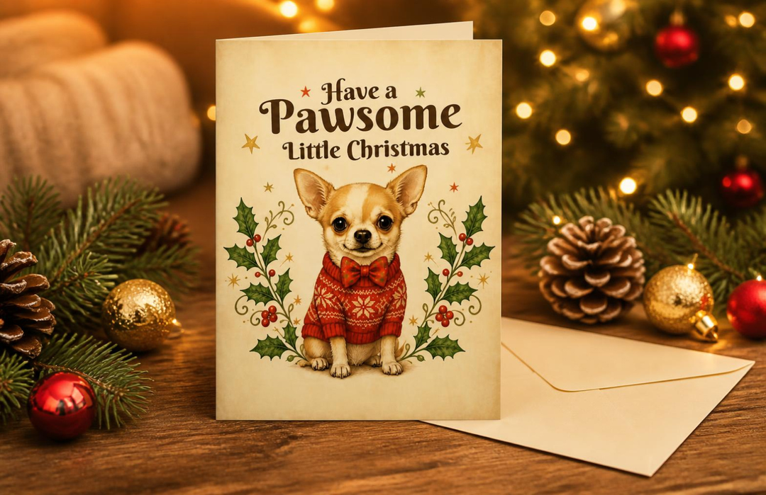 Have a Pawsome Little Christmas Card