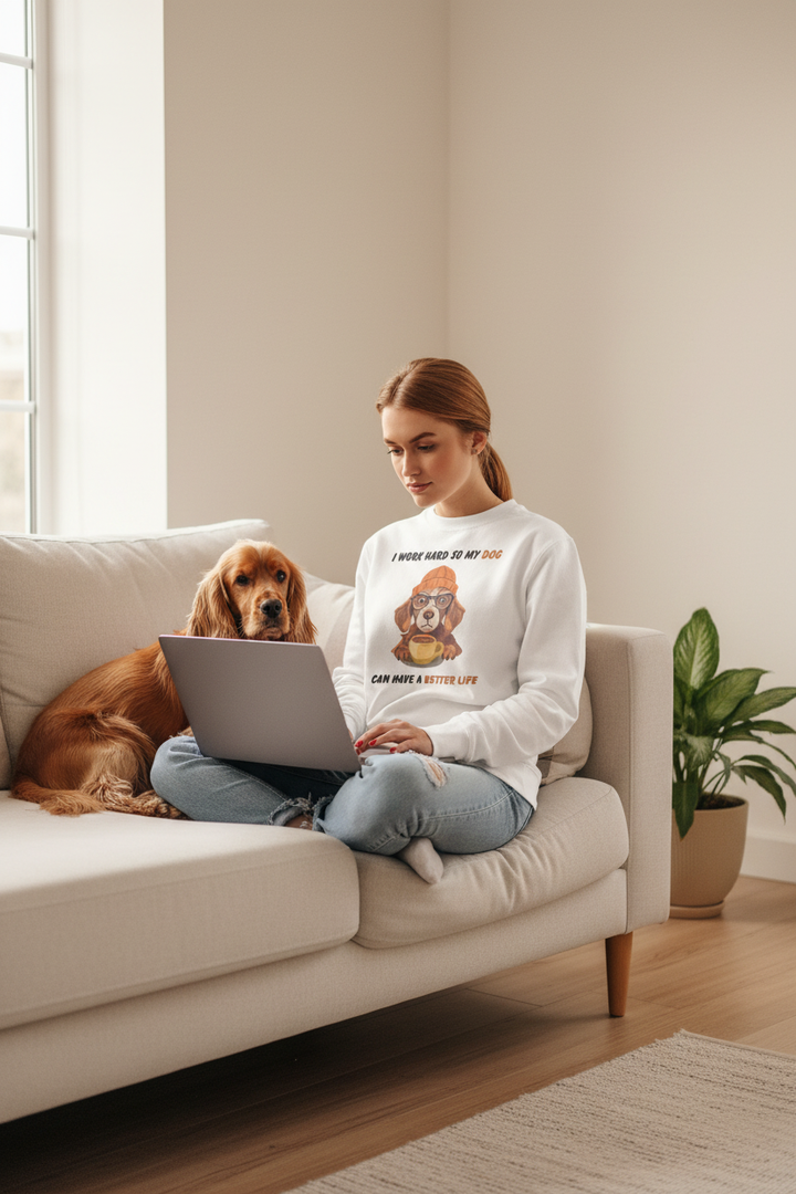 I Work Hard So MY Dog Can Have a Better Life Sweatshirt
