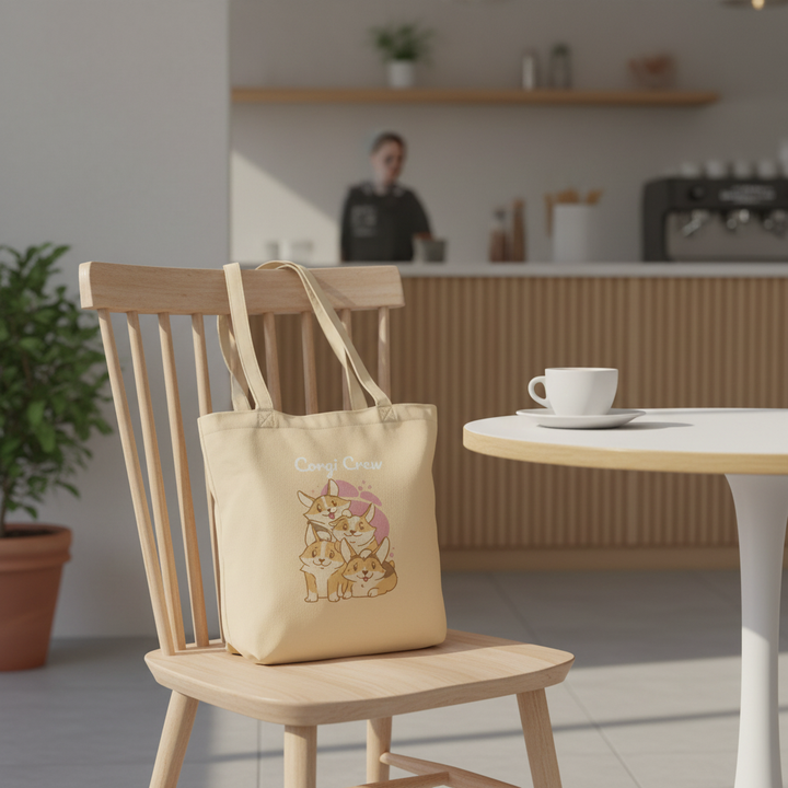 Corgi Crew Small Tote Bag