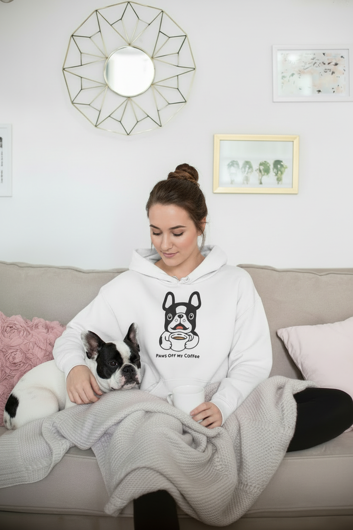 Paws Off My Coffee Hoodie