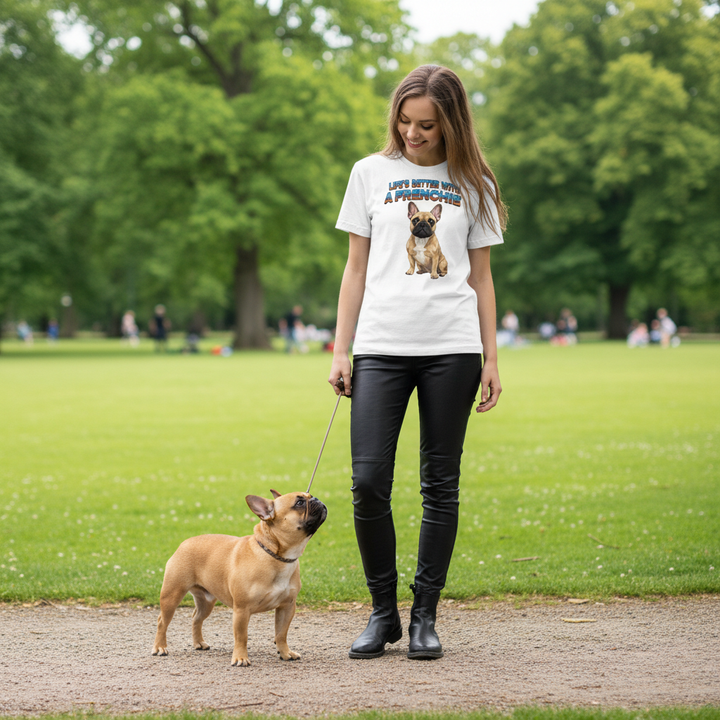 Life's Better with a Frenchie T-Shirt