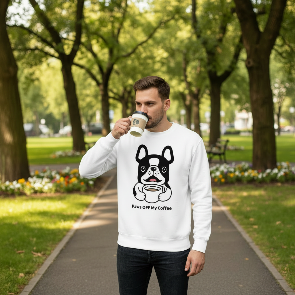 Paws Off My Coffee Sweatshirt