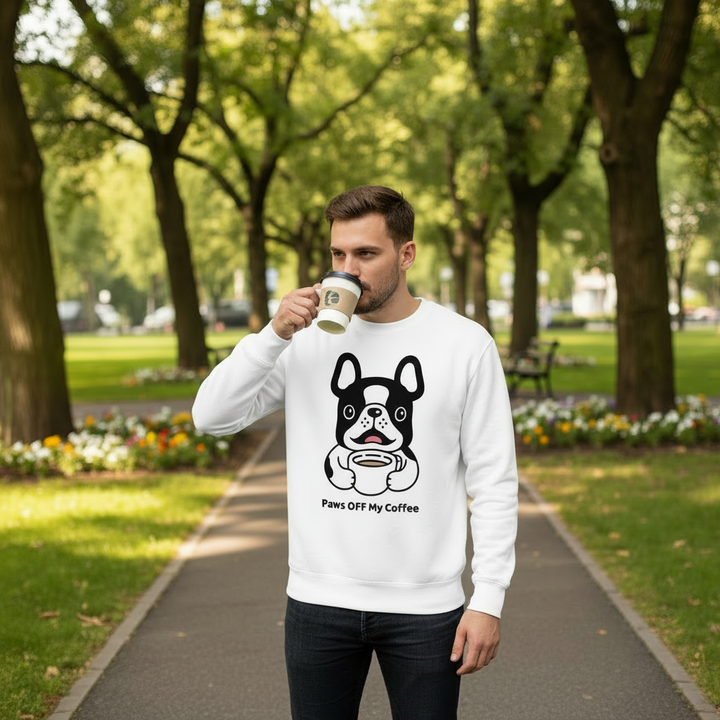 Paws Off My Coffee Sweatshirt