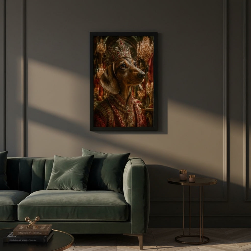The Portrait Gallery — Dachshund Wall Art Print