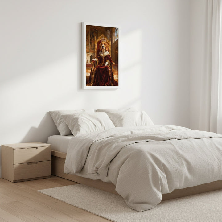 The Portrait Gallery - Royal Beagle Wall Art Print