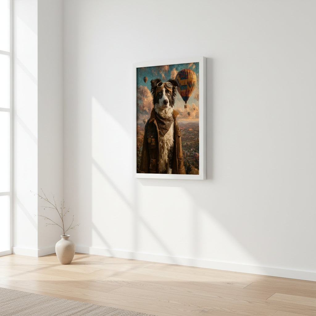 The Portrait Gallery – Border Collie Wall Art Print