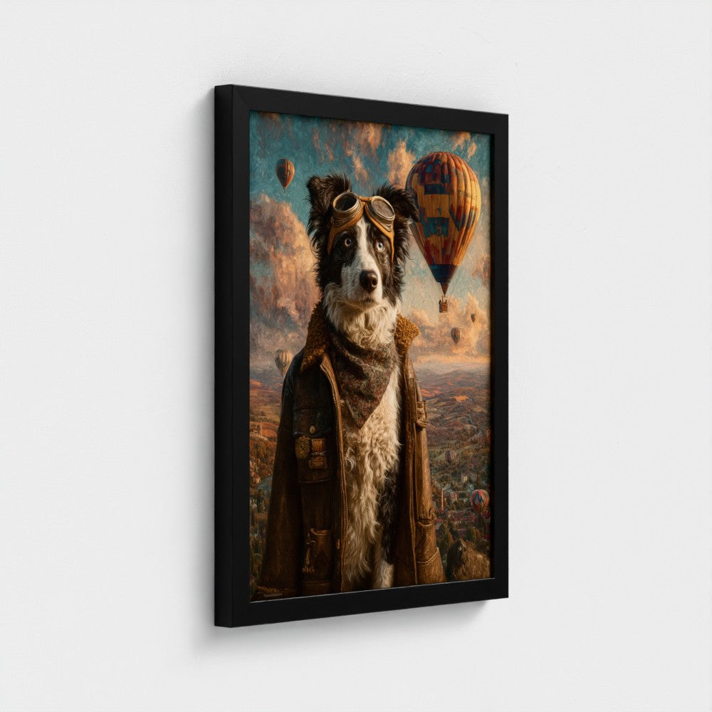 The Portrait Gallery – Border Collie Wall Art Print