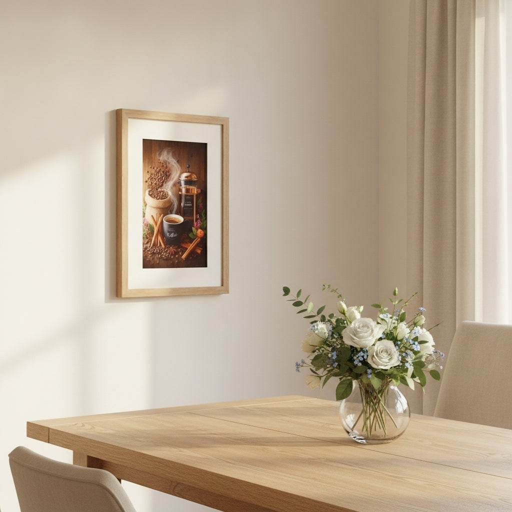 The Dark Roast - Coffee Art Print