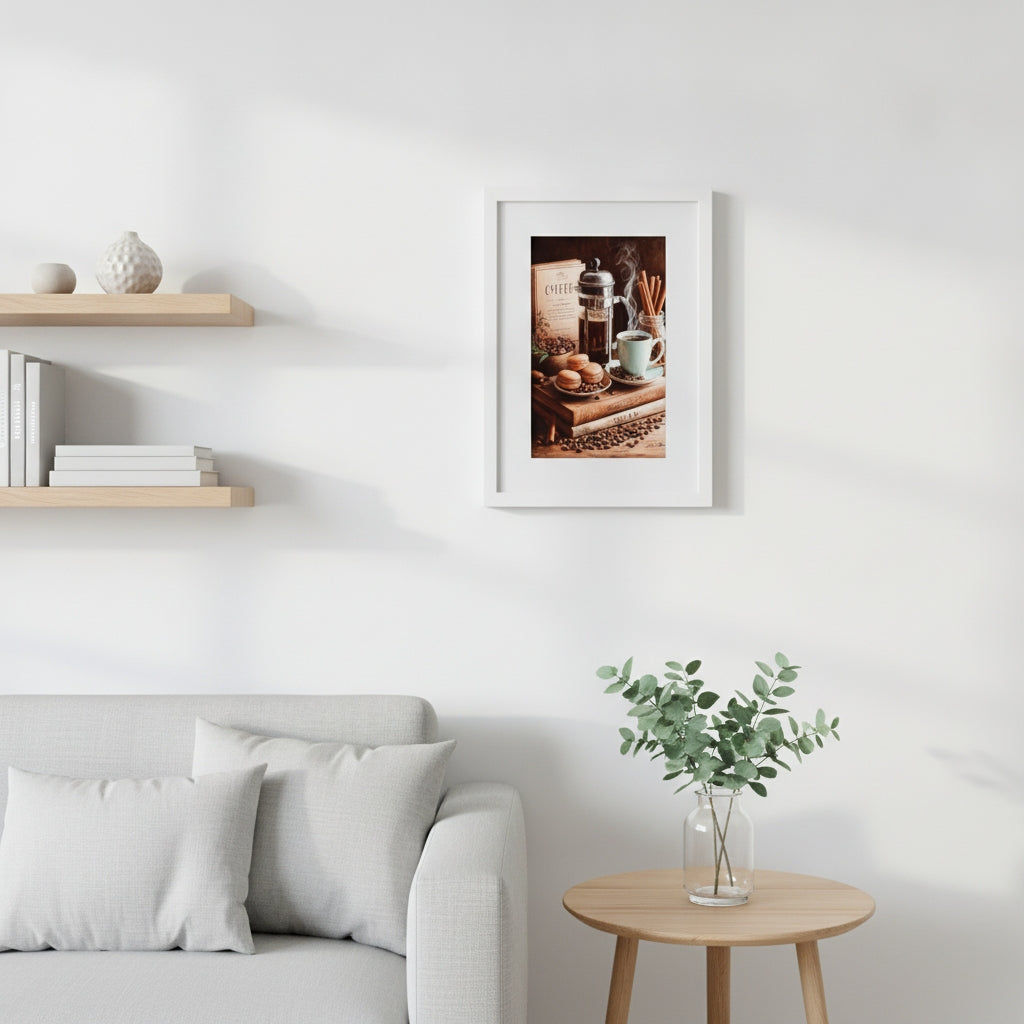 The Afternoon Blend - Coffee Art Print