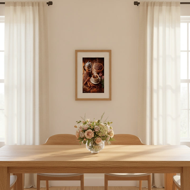 The French Press - Coffee Art Print