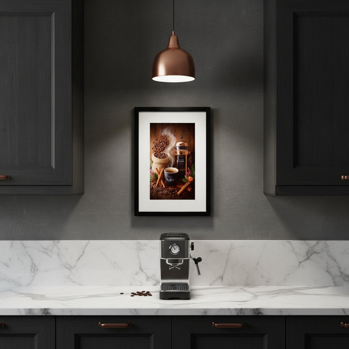 The Dark Roast - Coffee Art Print
