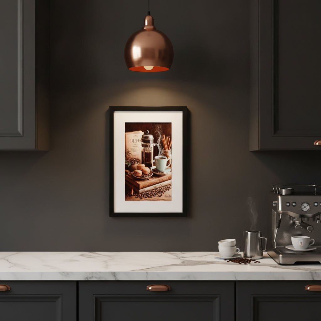 The Afternoon Blend - Coffee Art Print