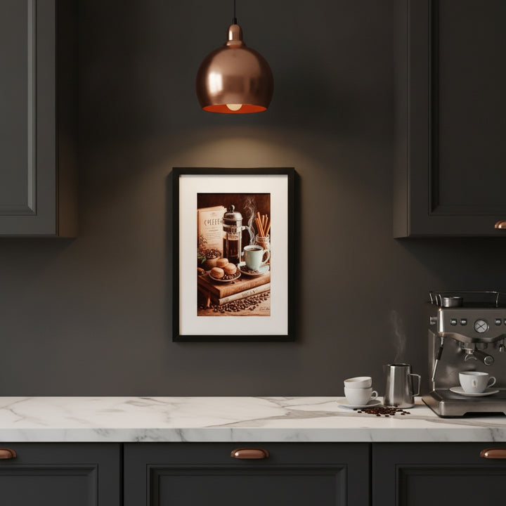 The Afternoon Blend - Coffee Art Print