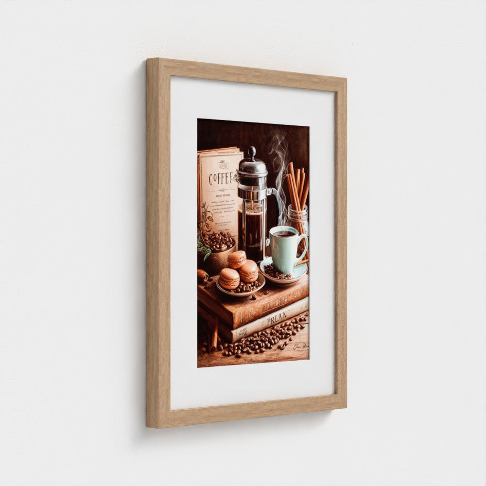 The Afternoon Blend - Coffee Art Print