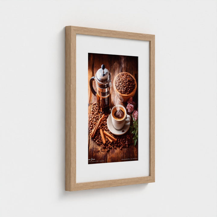 The French Press - Coffee Art Print