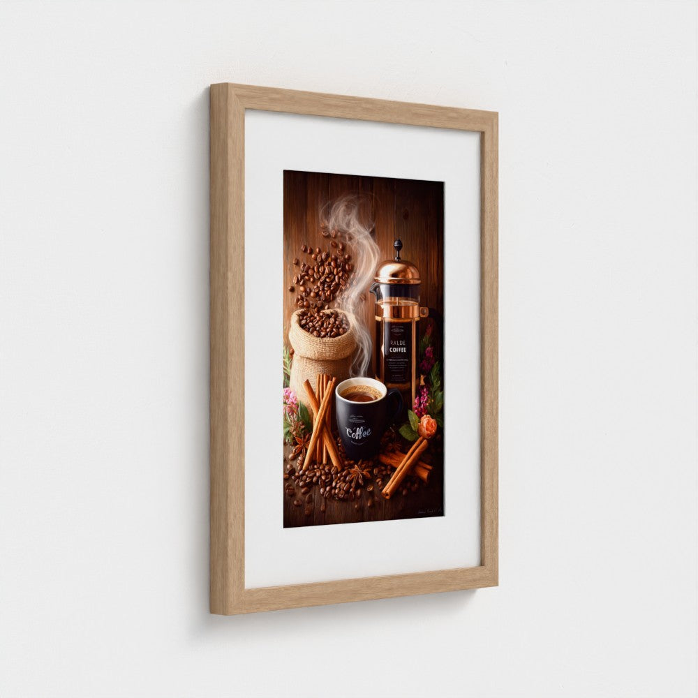 The Dark Roast - Coffee Art Print