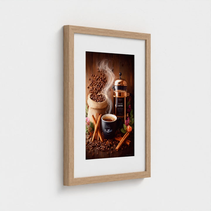 The Dark Roast - Coffee Art Print