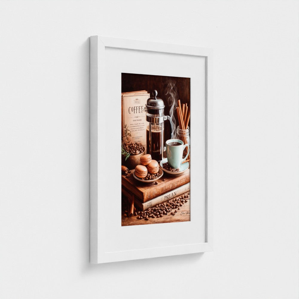 The Afternoon Blend - Coffee Art Print