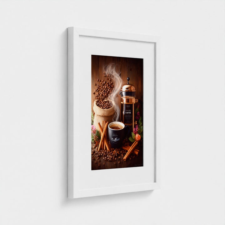The Dark Roast - Coffee Art Print